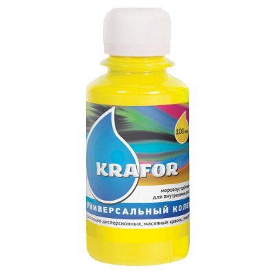Колер универсальный №1 Лимонный 100мл Krafor