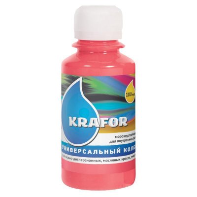 Колер универсальный №9 Розовый 100мл Krafor