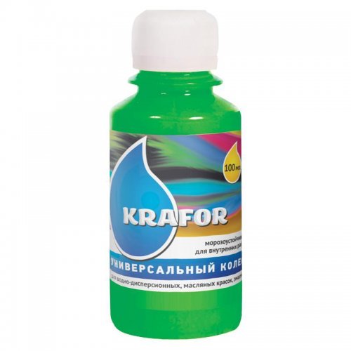 Колер универсальный №24 Зеленый 100мл Krafor