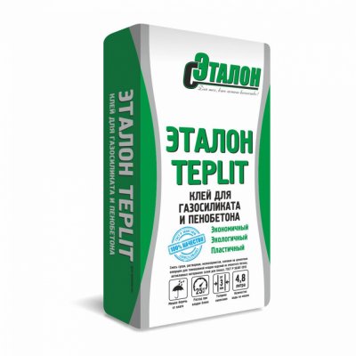Клей для блоков Эталон TEPLIT 25 кг (ЗИМА)