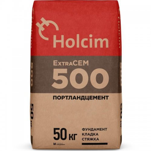 Цемент Holcim М500 Д20 ЦЕМ II/A-И 42,5 50 кг (ХОЛСИМ)