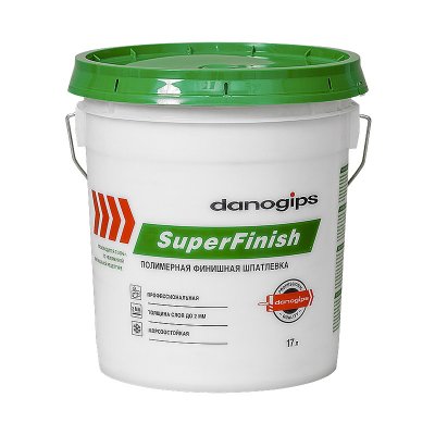 Шпаклевка готовая Danogips СуперФиниш 28 кг