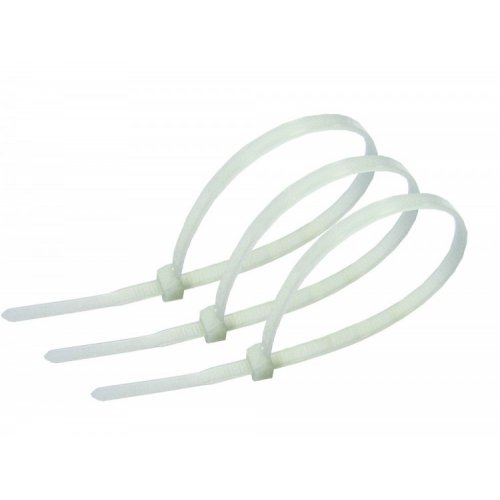 Хомут-стяжка для кабеля 4,8х400мм нейлон белый (уп. 100 шт)