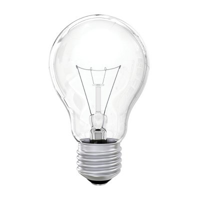 Лампа накаливания Е27, груша, 95Вт, 230В, прозрачная