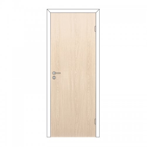 Полотно дверное Olovi, глухое, беленый дуб, б/п, с/ф (800х2000 мм)