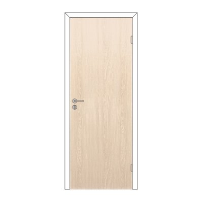 Полотно дверное Olovi, глухое, беленый дуб, с/п, с/ф (М8 720х2010 мм)
